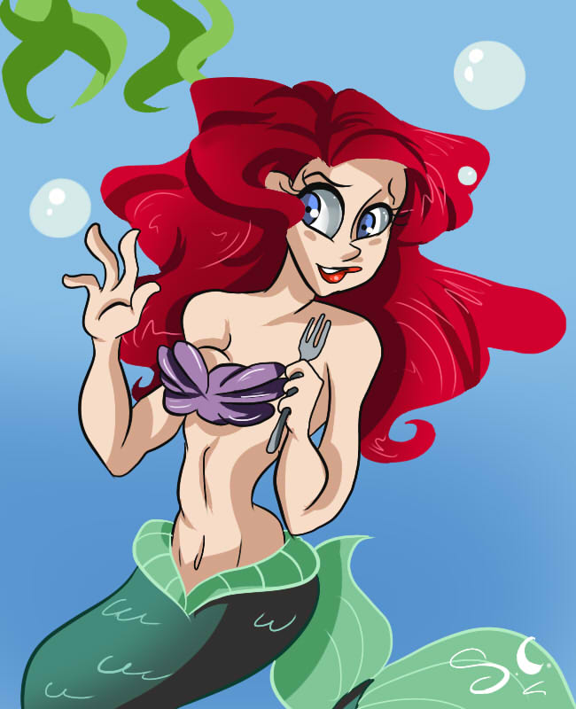 An odd little mermaid