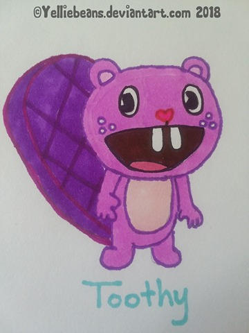 Toothy (Happy Tree Friends) by Yelliebeans on DeviantArt