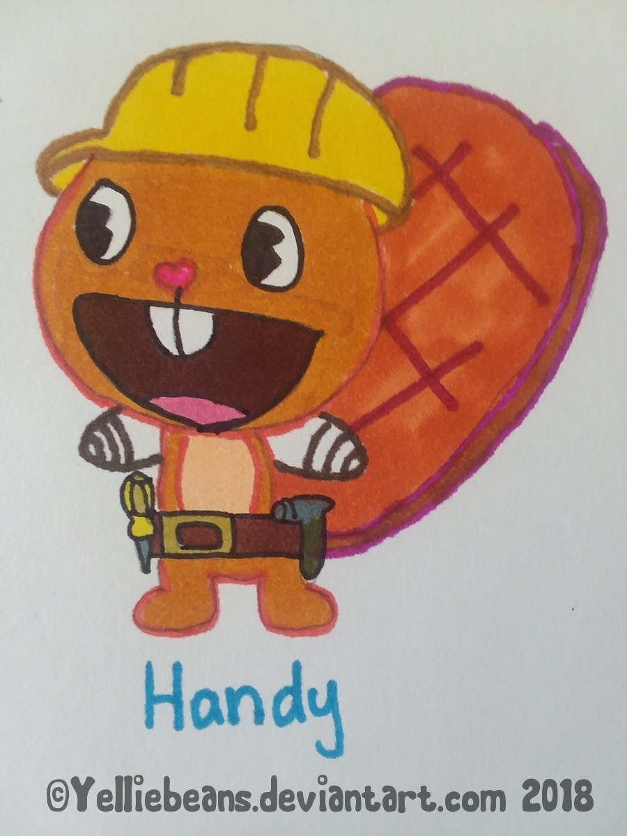 Handy (Happy Tree Friends) by Yelliebeans on DeviantArt