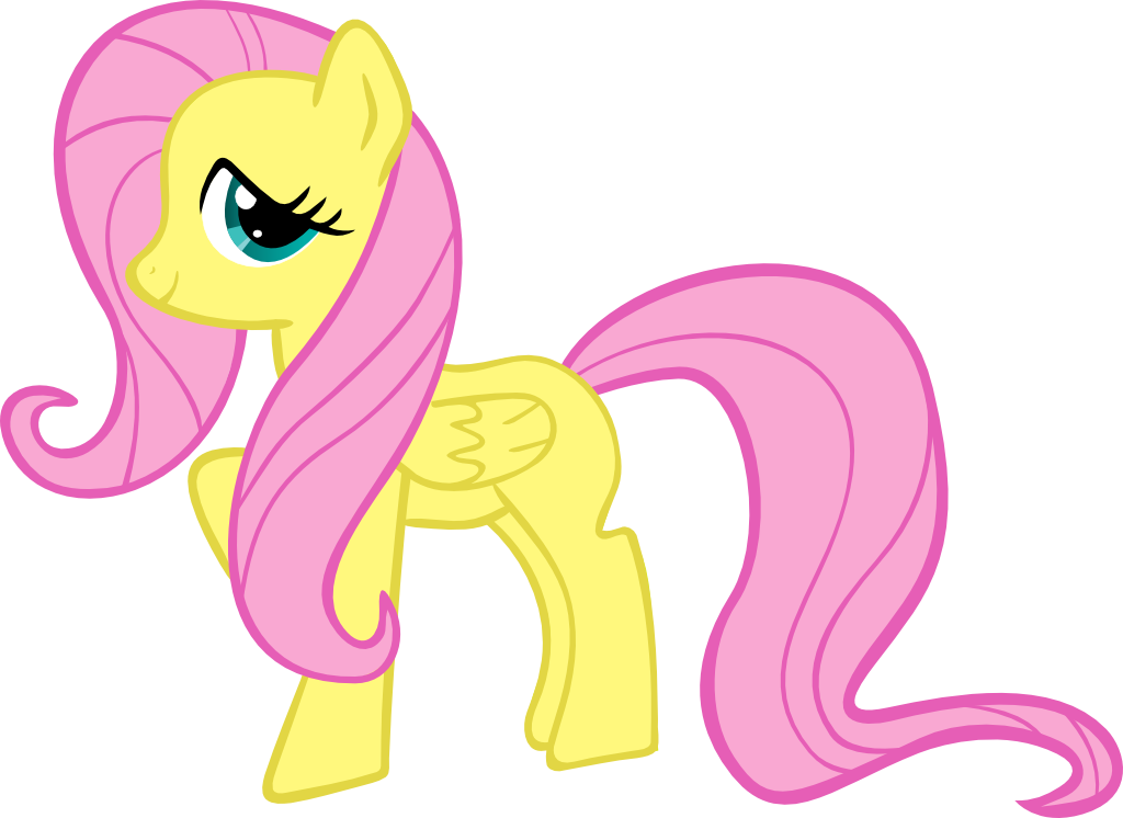 Vector of my 'First Try' Fluttershy