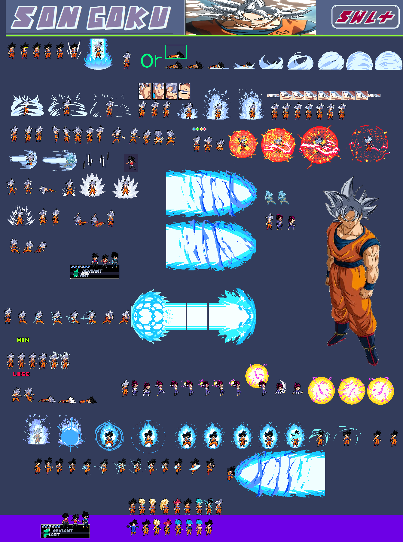 Swl Animation Goku swl by ZENK0A on DeviantArt