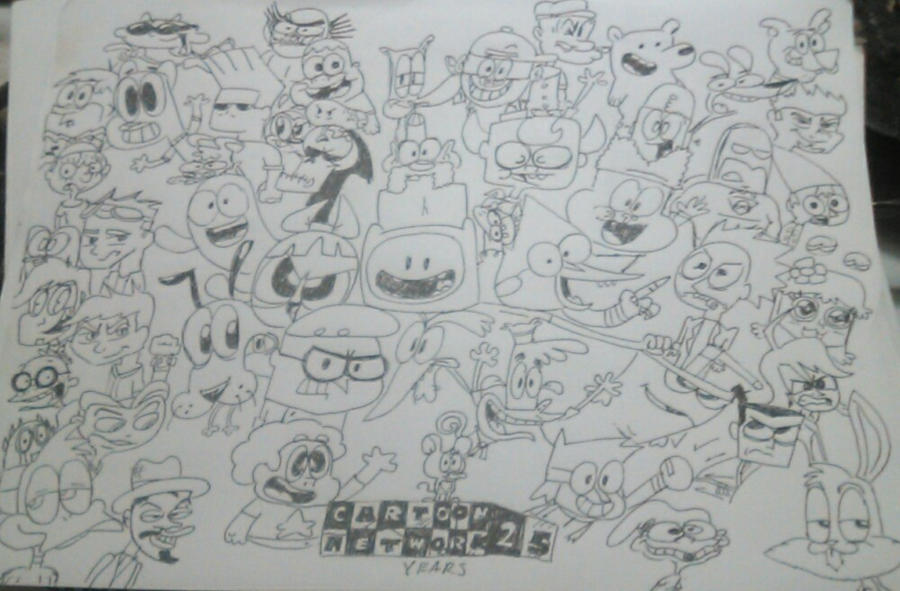 Cartoon Network's 25th Anniversary Picture by DavidRoverOfficial on DeviantArt Cartoon Network's 25th Anniversary Picture by DavidRoverOfficial on DeviantArt