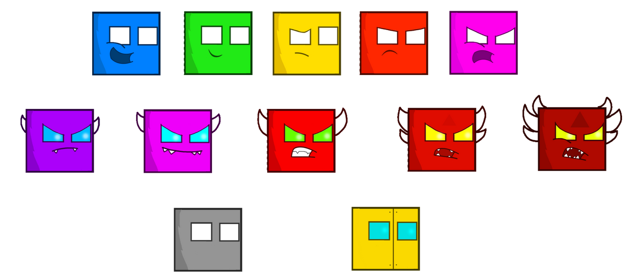 GD Difficulties (My Style) by Kr1TT on DeviantArt