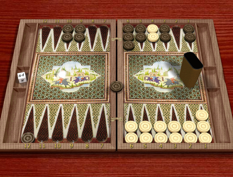 Backgammon 'Takhte-Nard' III