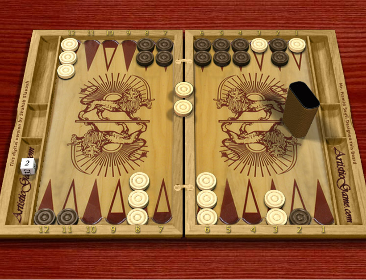 Backgammon 'Takhte-Nard' V