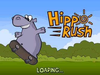 Hippo Rush Splash Screen