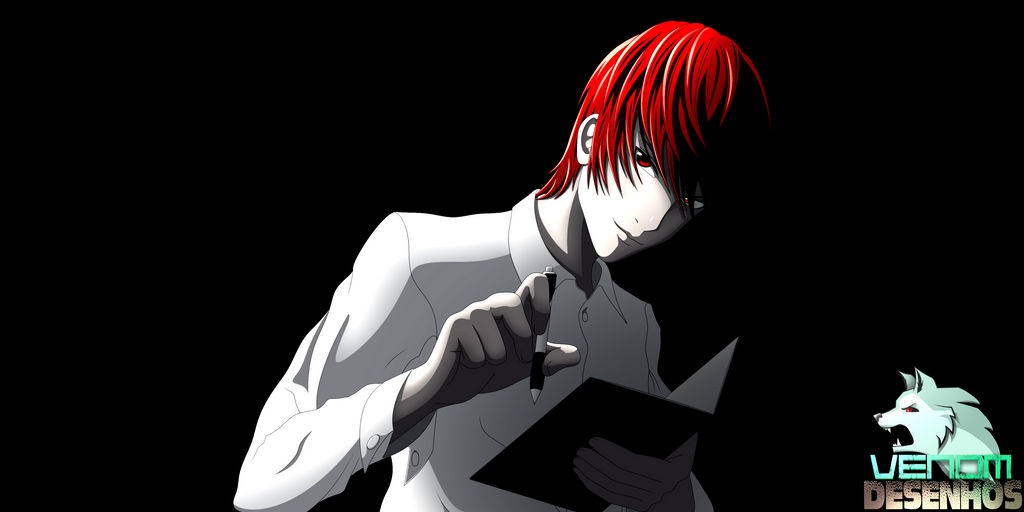 Light Yagami - Death Note by VenomDesenhos on DeviantArt