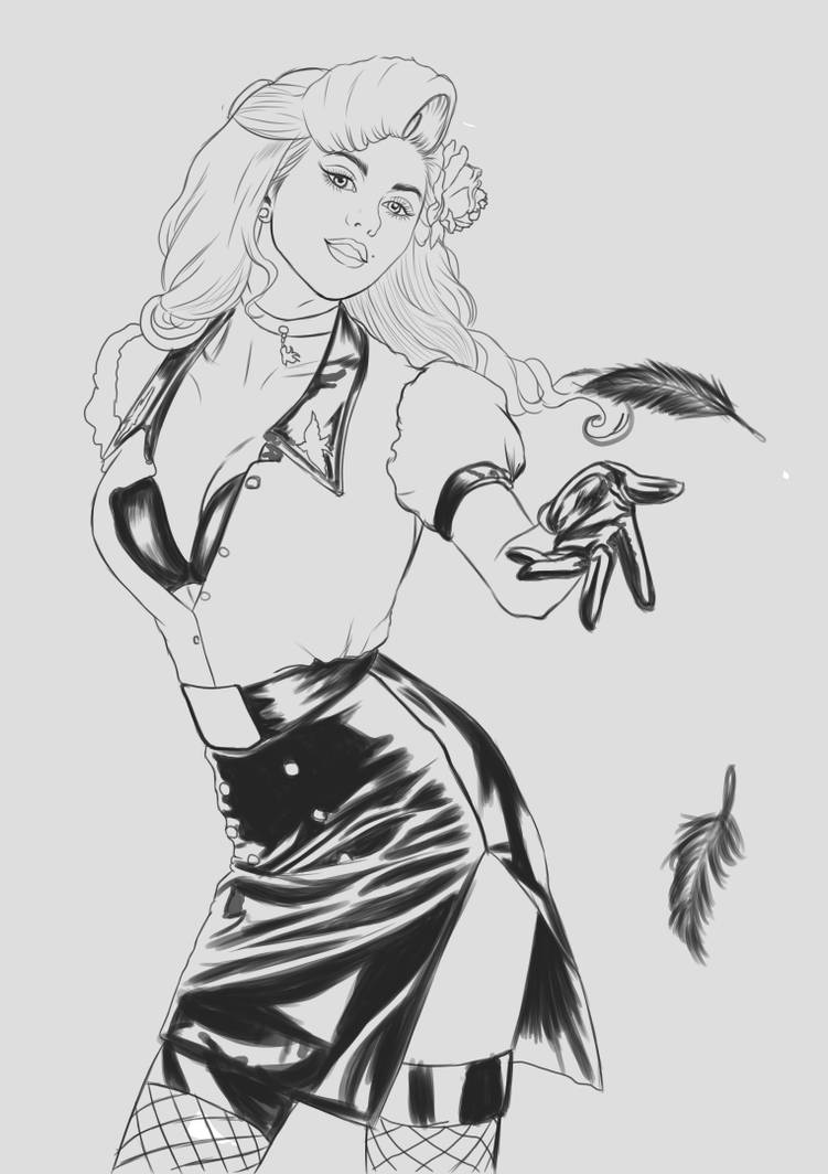 Canario Negro by lcddraw on DeviantArt