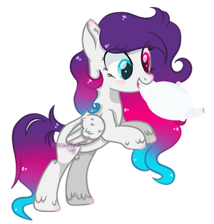 ArtTrade with Powerponies 231 paw! by Nash Bravo.