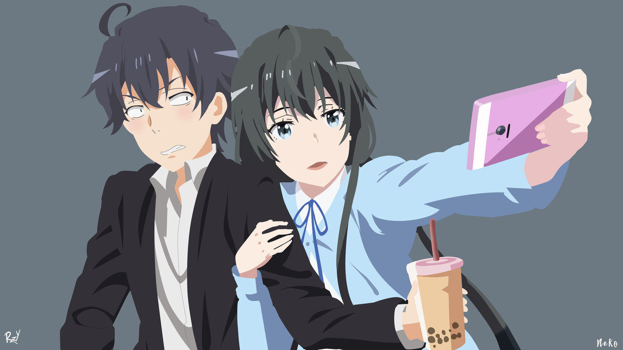 Hikigaya hachiman and yukinoshita yukino by siipp on DeviantArt