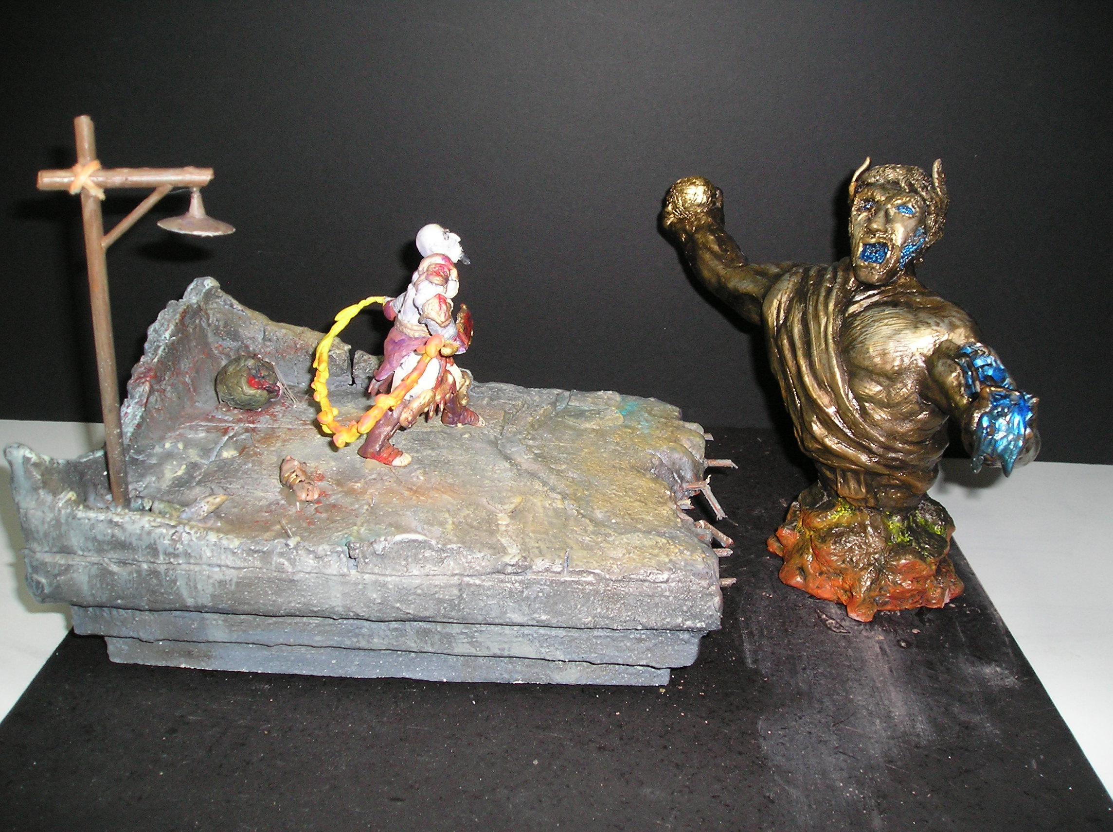 God Of War Kratos VS Colossus2