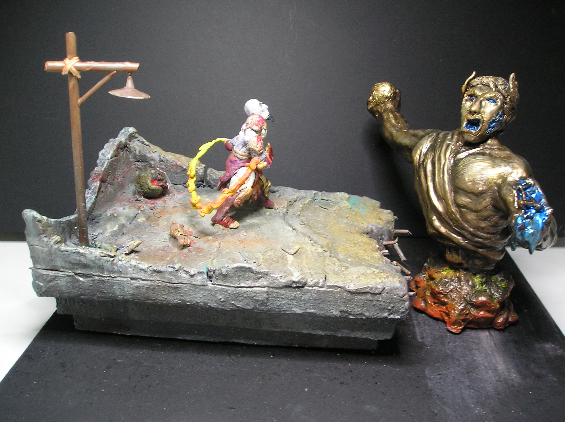 God Of War Kratos VS Colossus7