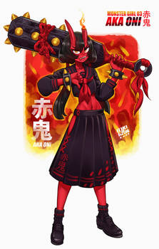 Monster Girl Series 03: Aka Oni - Akari