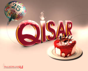 Happy Birthday Qisar 25