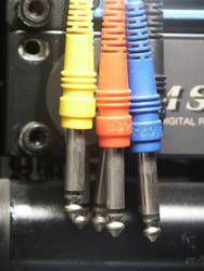 Coloured Quarter-inch Jacks