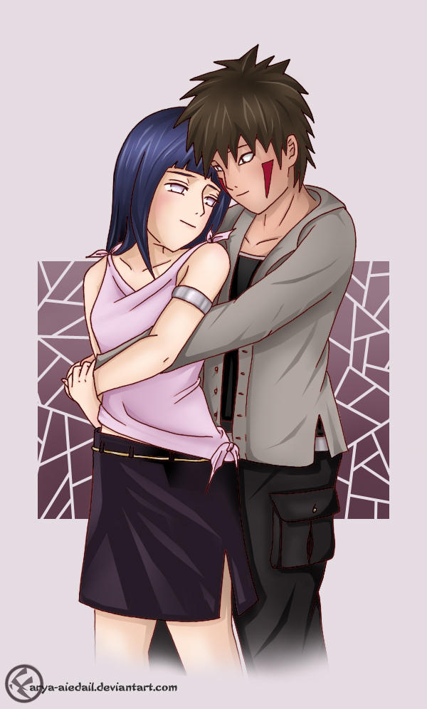 Kiba Hinata Coloured By Arya Aiedail On Deviantart
