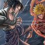 Sasuke vs Naruto - final fight