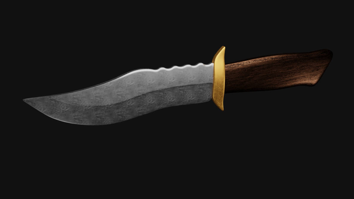Broad Knife Rendering Knife Finished Render by ScyGens on DeviantArt