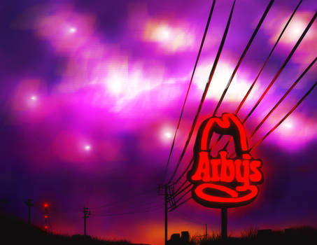 Nightvale : Lights above the Arby's