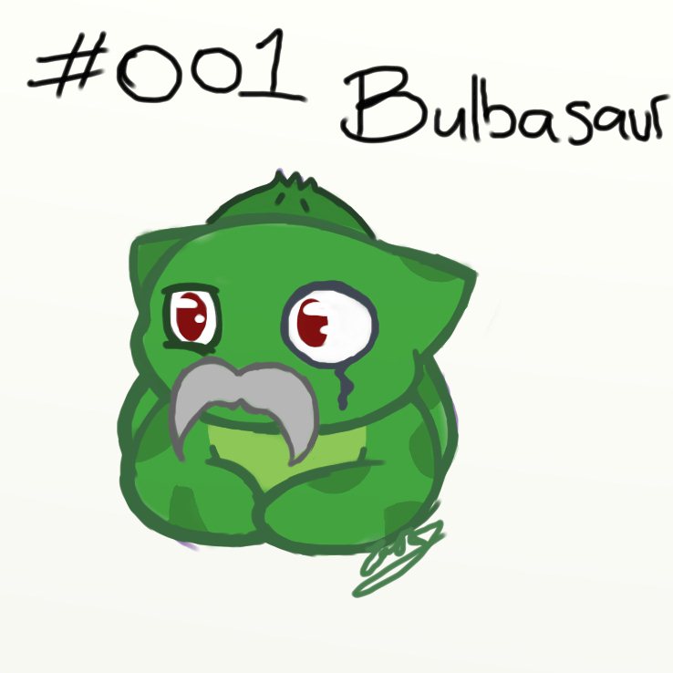 001 - Bulbasaur