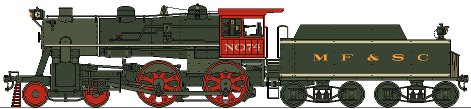 MFSC 4-4-0 NO.74