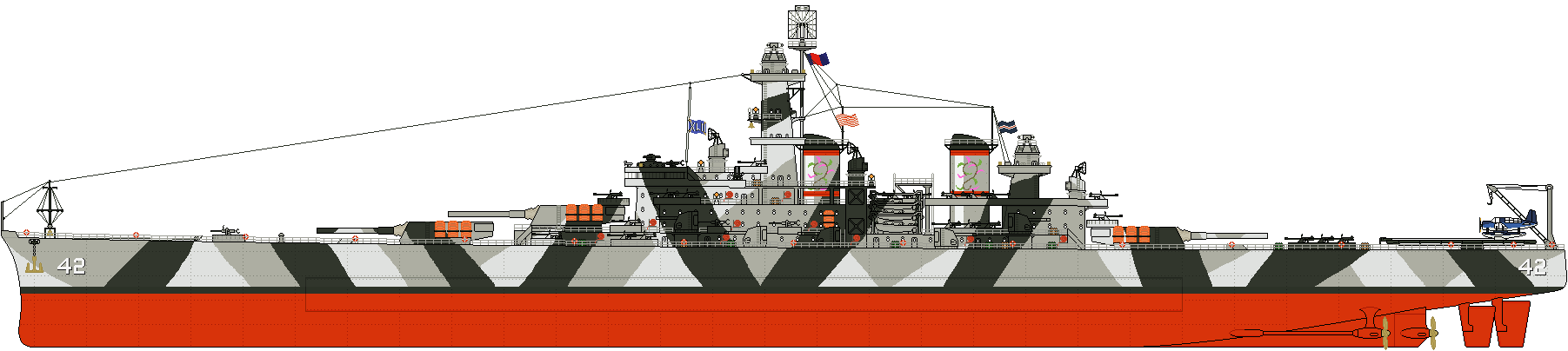 Oceanic Navy Metropolitan Class Battleship