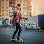 Longboard Riding