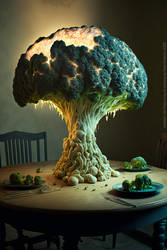 Broccoli Explosion in the Kitchen