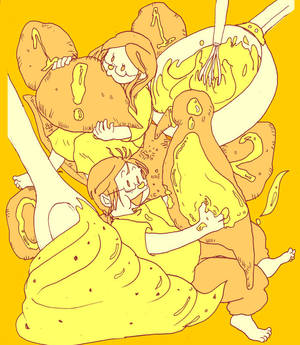 diary doodle - cookies+custard