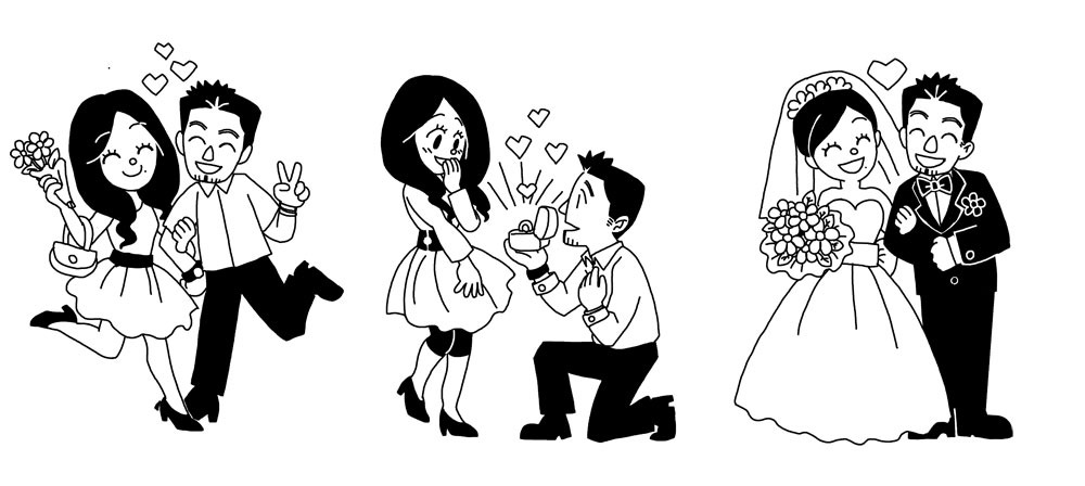 wedding cartoon for sister by jinguj on DeviantArt wedding cartoon for sister by jinguj on DeviantArt