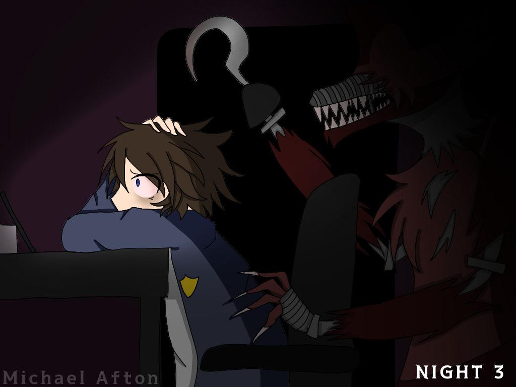 Nightmare, My FNAF 1, 2, 3, and 4 anime/manga online fan-art things!
