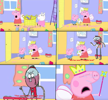 Benson makes Peppa Pig cry