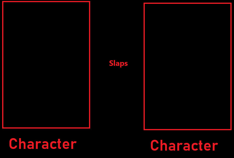 Slap Character What if character slaps character? by CliffordHoward557 on DeviantArt