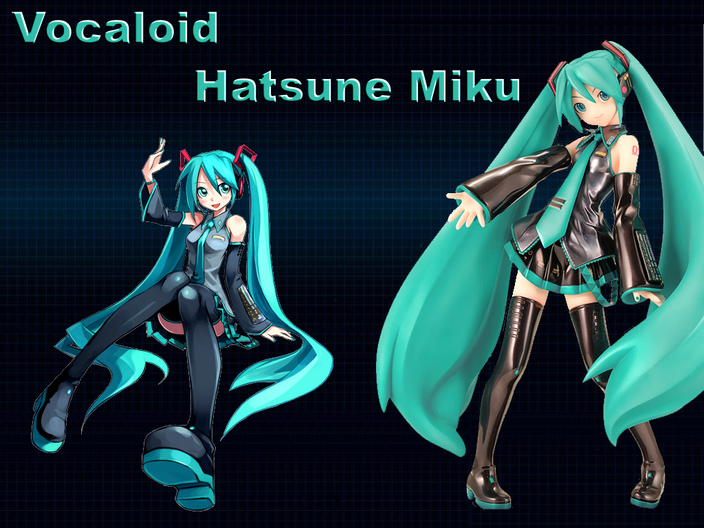 Hatsune Miku Vocaloid Wall
