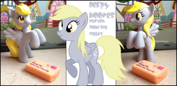 My little Pony FIM Derpy Hooves Custom Blind Bag