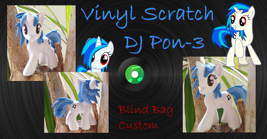 My little Pony FIM Vinyl Scratch DJ Blind Bag 2th