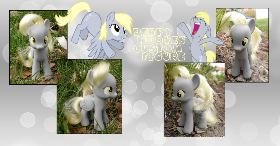 My little Pony Derpy Hooves Custom Pony Brushi