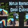 My Little Pony - Ninja Rainbow Dash Custom