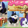 My little Pony FIM Maid Rarity Blind Bag Custom