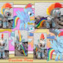 My little Pony FIM Rainbow Dash Armor Custom
