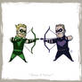 Little Friends - Green Arrow and Hawkeye