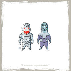 Little Friends - Ultron and Brainiac