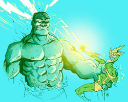Hulk vs Electro