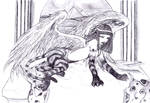The Waking Sphinx by Sakura-ShinRa