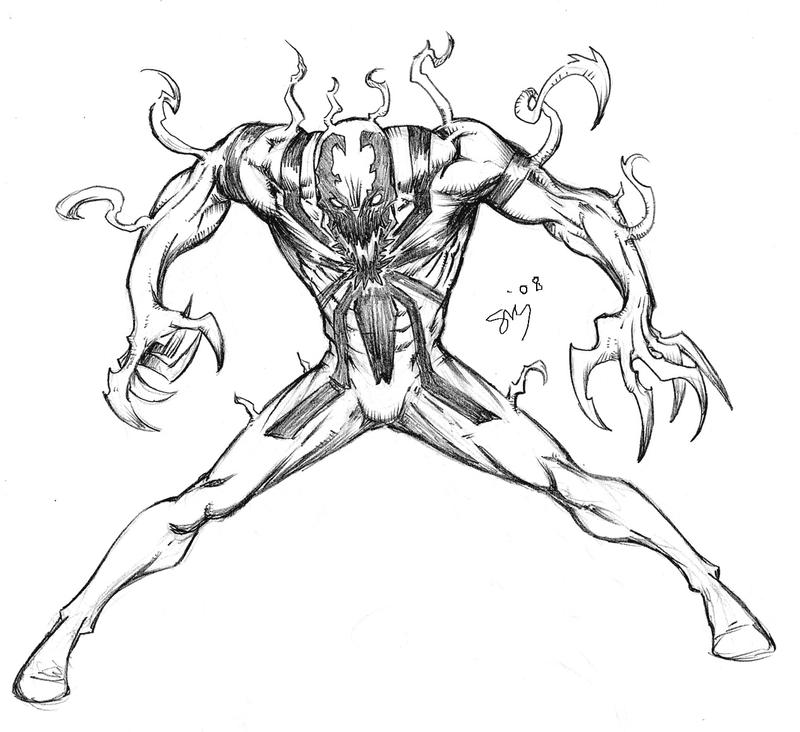 picture How To Draw Anti Venom Step By Step my first anti venom by spacehater on