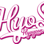 HyoSeo in Love and Girls Typography