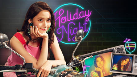 Yoona Holiday Night Wallpaper