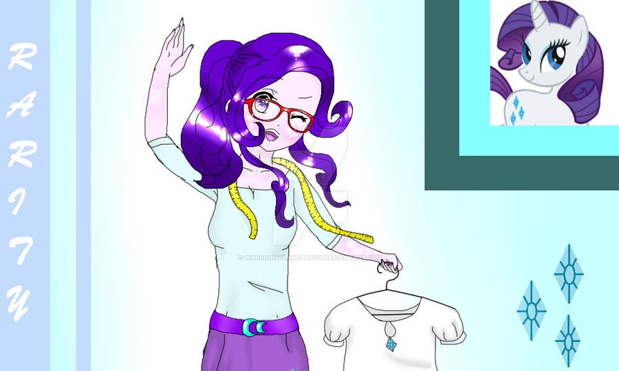 Rarity Humanoid by Warriorsclancats123 on DeviantArt