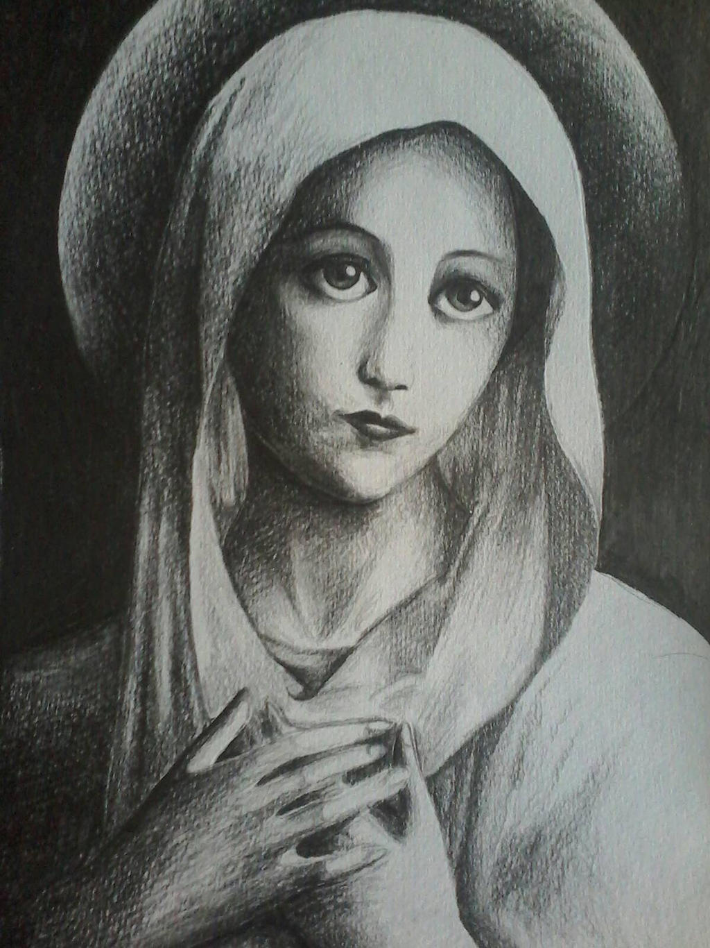 Virgin Mary by Alope11 on DeviantArt