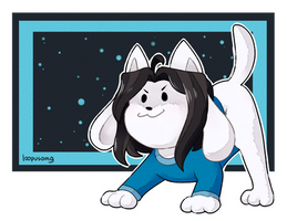 Special enemy Temmie appears here to defeat you!!